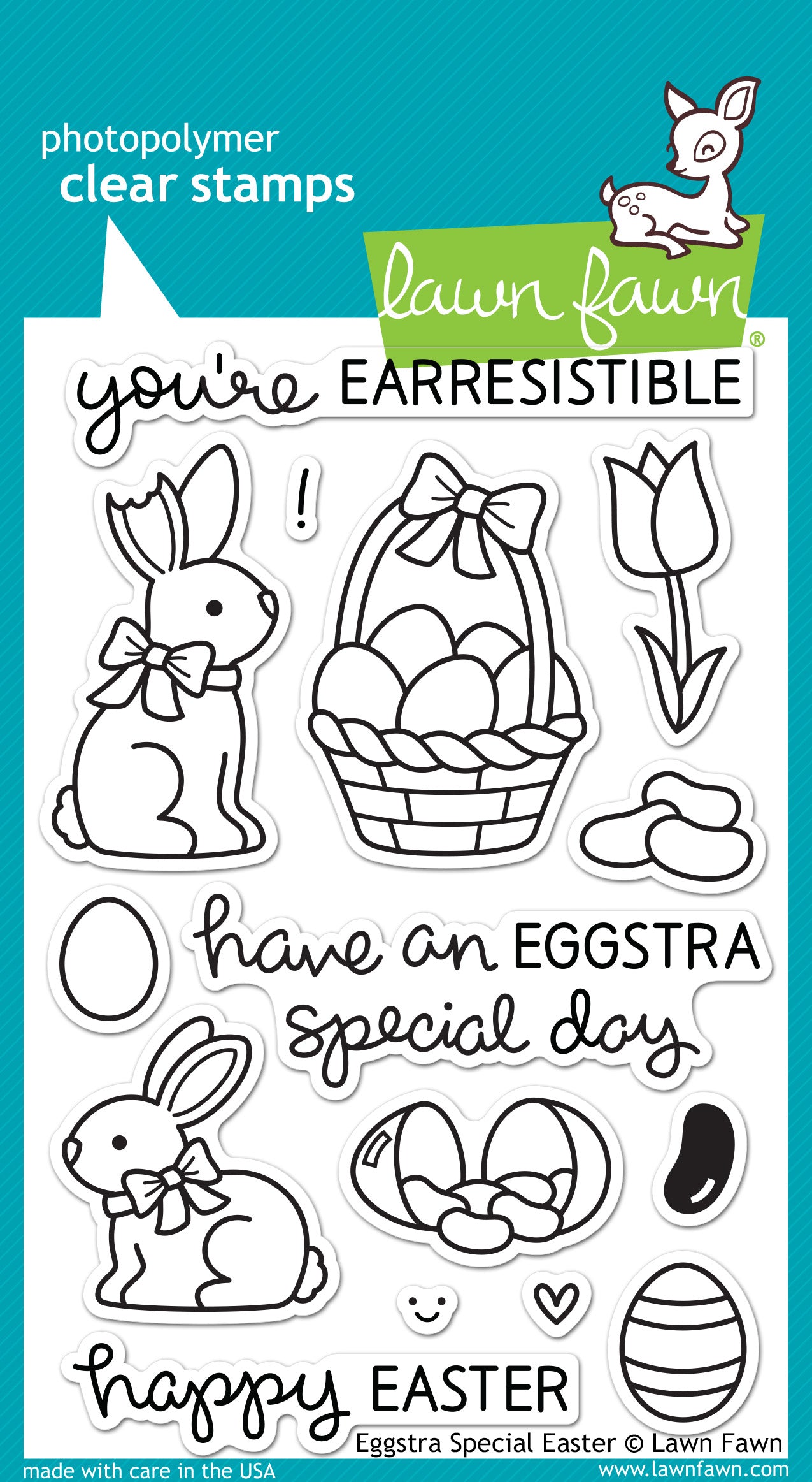 Lawn Fawn Eggstra Special Easter Clear Stamp