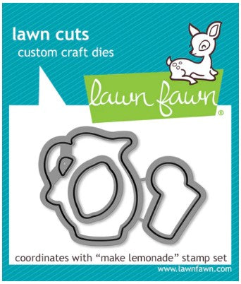 Lawn Fawn Make lemonade lawn cuts