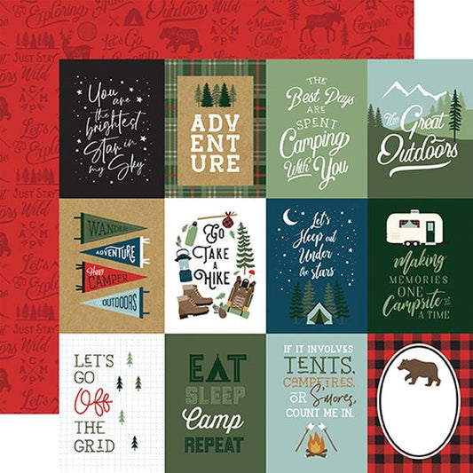 Let's Go Camping 3x4 Journalin