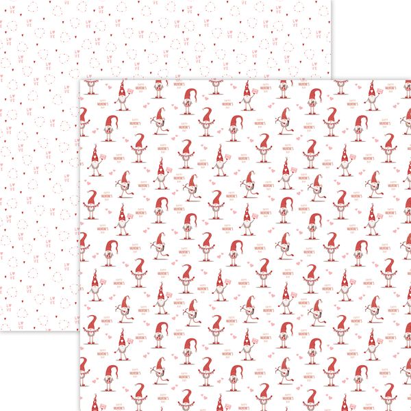 Reminisce Love Gnome Matter What: Love Gn DS Paper (1 Sheet)