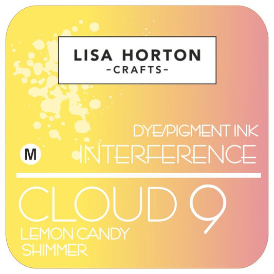Lisa Horton Crafts Interference Ink Pad -Lemon Candy Shimmer