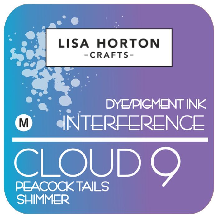 Lisa Horton Crafts Interference Ink Pad -Peacock Tails Shimmer