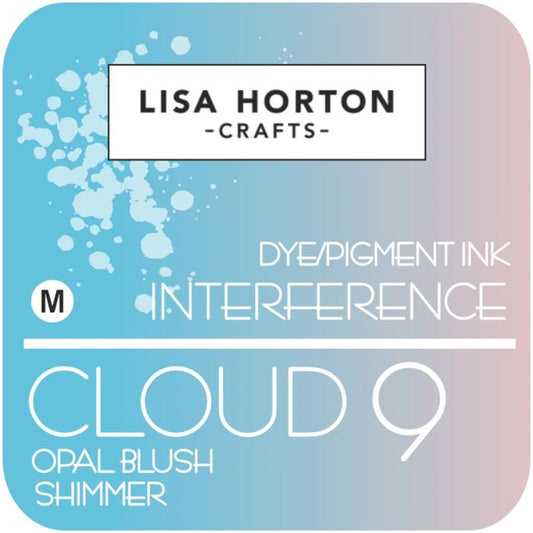 Lisa Horton Crafts Interference Ink Pad - Opal Blush Shimmer