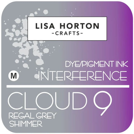 Lisa Horton Crafts Interference Ink Pad - Regal Grey Shimmer