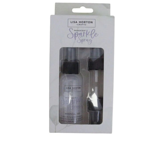 Lisa Horton Crafts Sparkle Spray & 3 Replacement Nozzles/Spray Heads - Mystical Sky