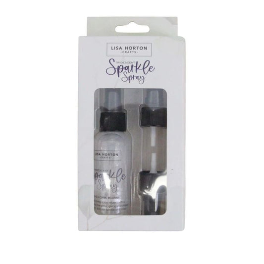 Lisa Horton Crafts Sparkle Spray & 3 Replacement Nozzles/Spray Heads - Firework Burst