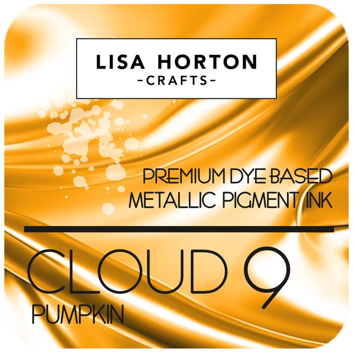 Lisa Horton Crafts Cloud 9 Metallic Ink Pad -Pumpkin