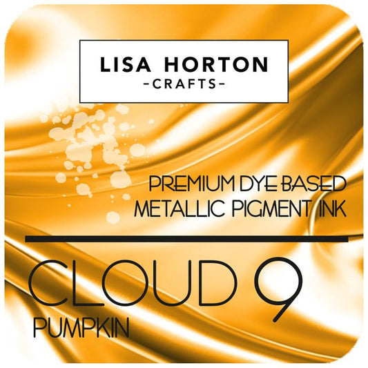 Lisa Horton Crafts Cloud 9 Metallic Ink Pad -Pumpkin