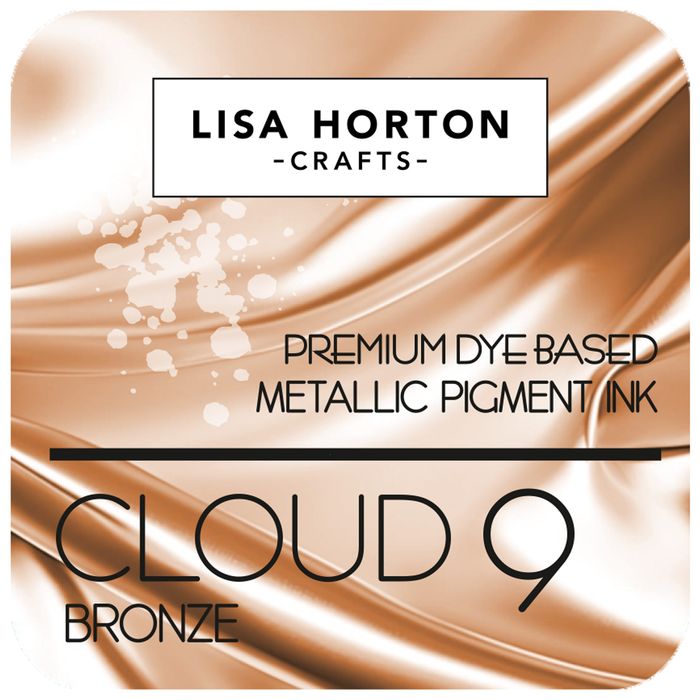 Lisa Horton Crafts Cloud 9 Metallic Ink Pad -Bronze