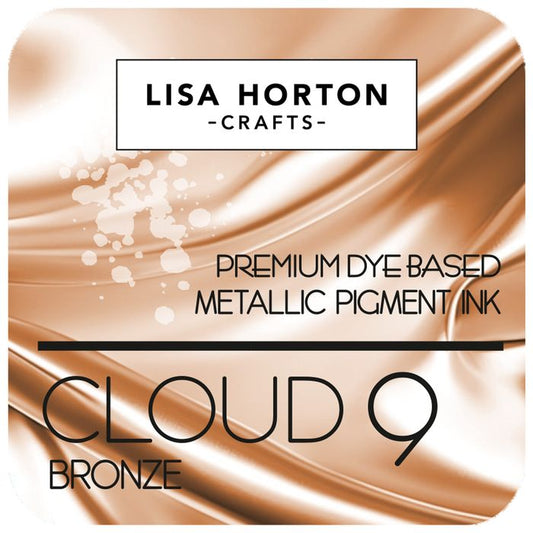 Lisa Horton Crafts Cloud 9 Metallic Ink Pad -Bronze