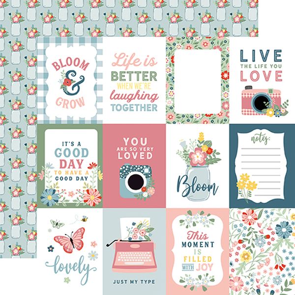 Echo Park Life is Beautiful - 3x4 Journaling Cards