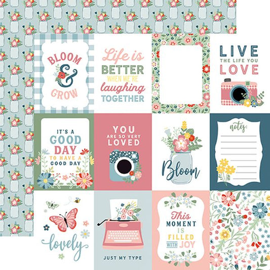Echo Park Life is Beautiful - 3x4 Journaling Cards