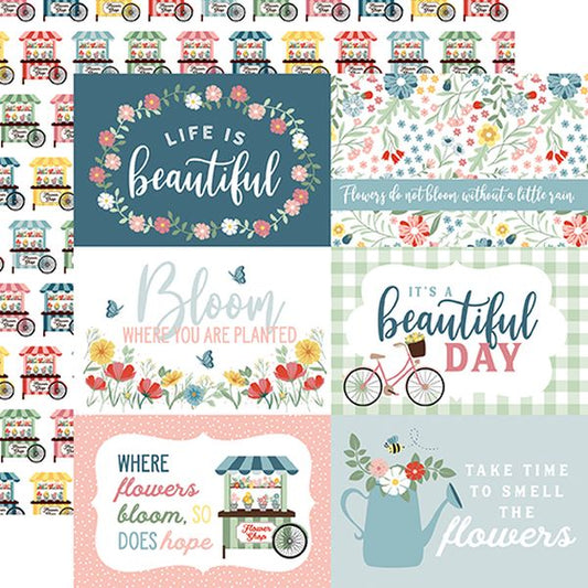 Echo Park Life is Beautiful - 6x4 Journaling Cards