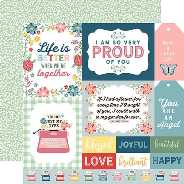 Echo Park Life is Beautiful - Multi Journaling Cards