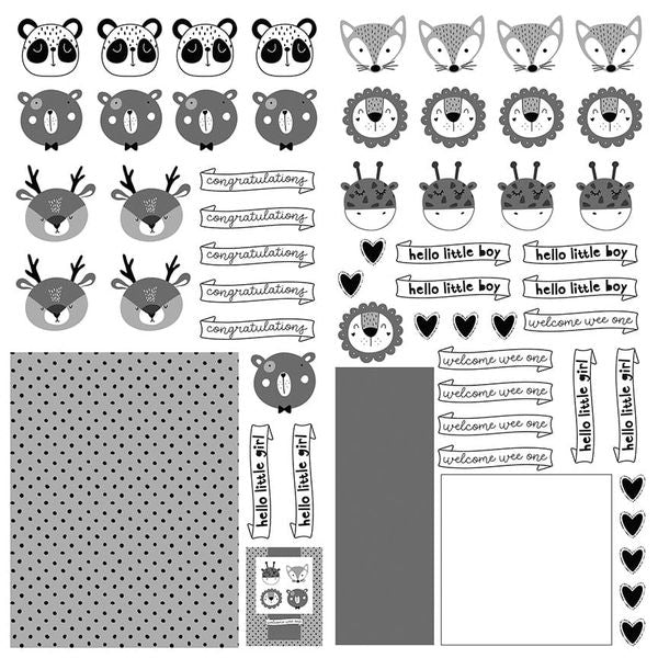 Little One: Animals Dies Paper