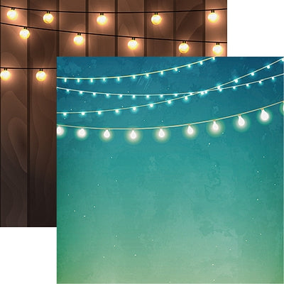 Reminisce Light It Up: String of Lights DS Paper (1 Sheet)