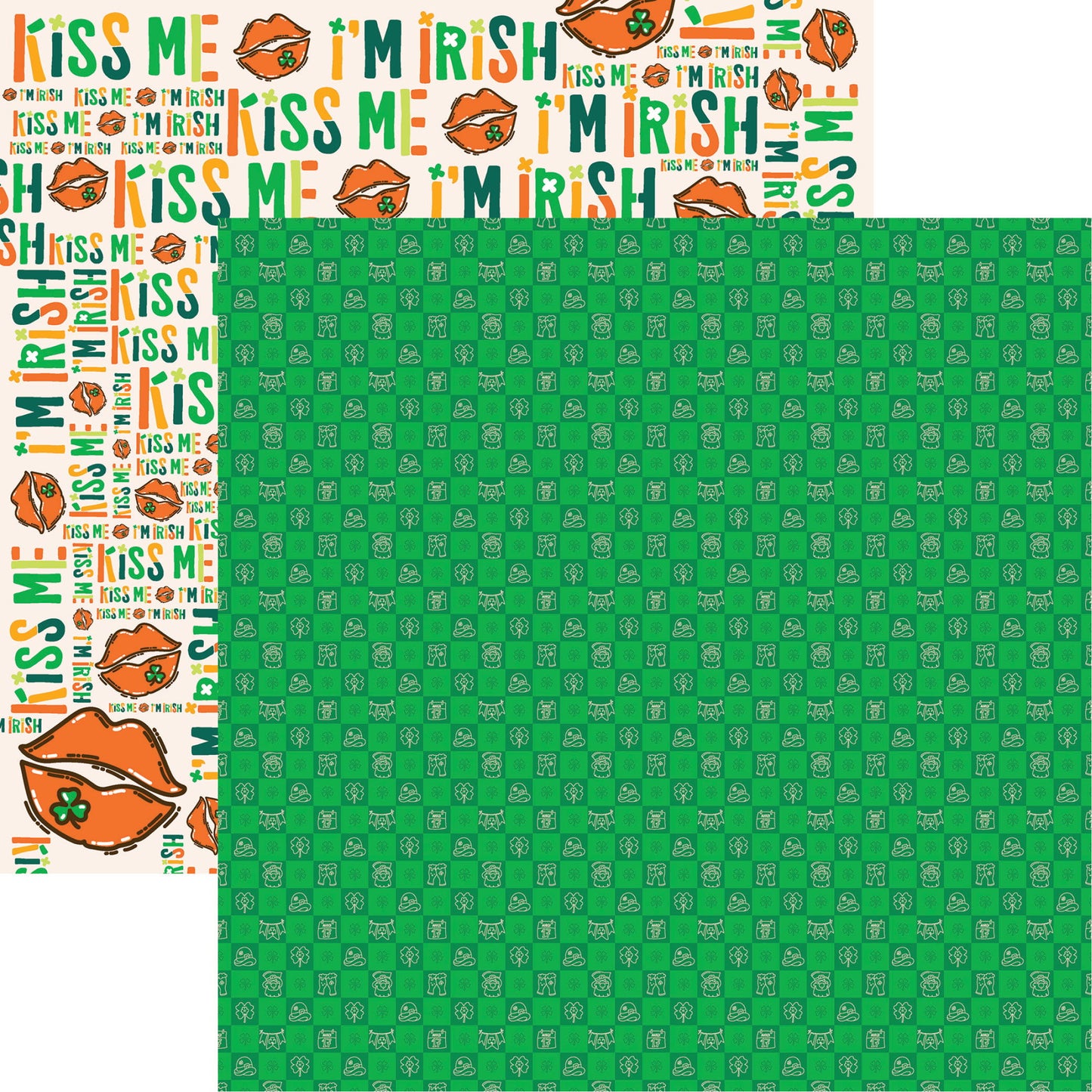 Reminisce Lucky Clover: Lucky Clover DS Paper (1 Sheet)