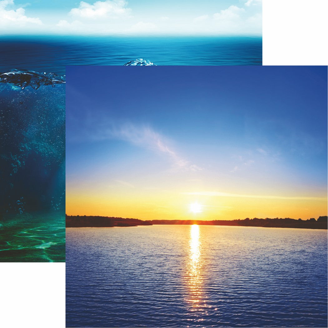Reminisce Lake Life: Lake Love DS Paper (1 Sheet)