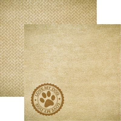 Reminisce Love My Dog: Love My Dog Paper DS Paper (1 Sheet)