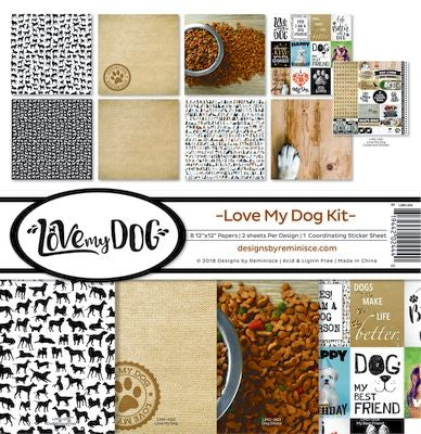 Reminisce Love My Dog Collection Kit