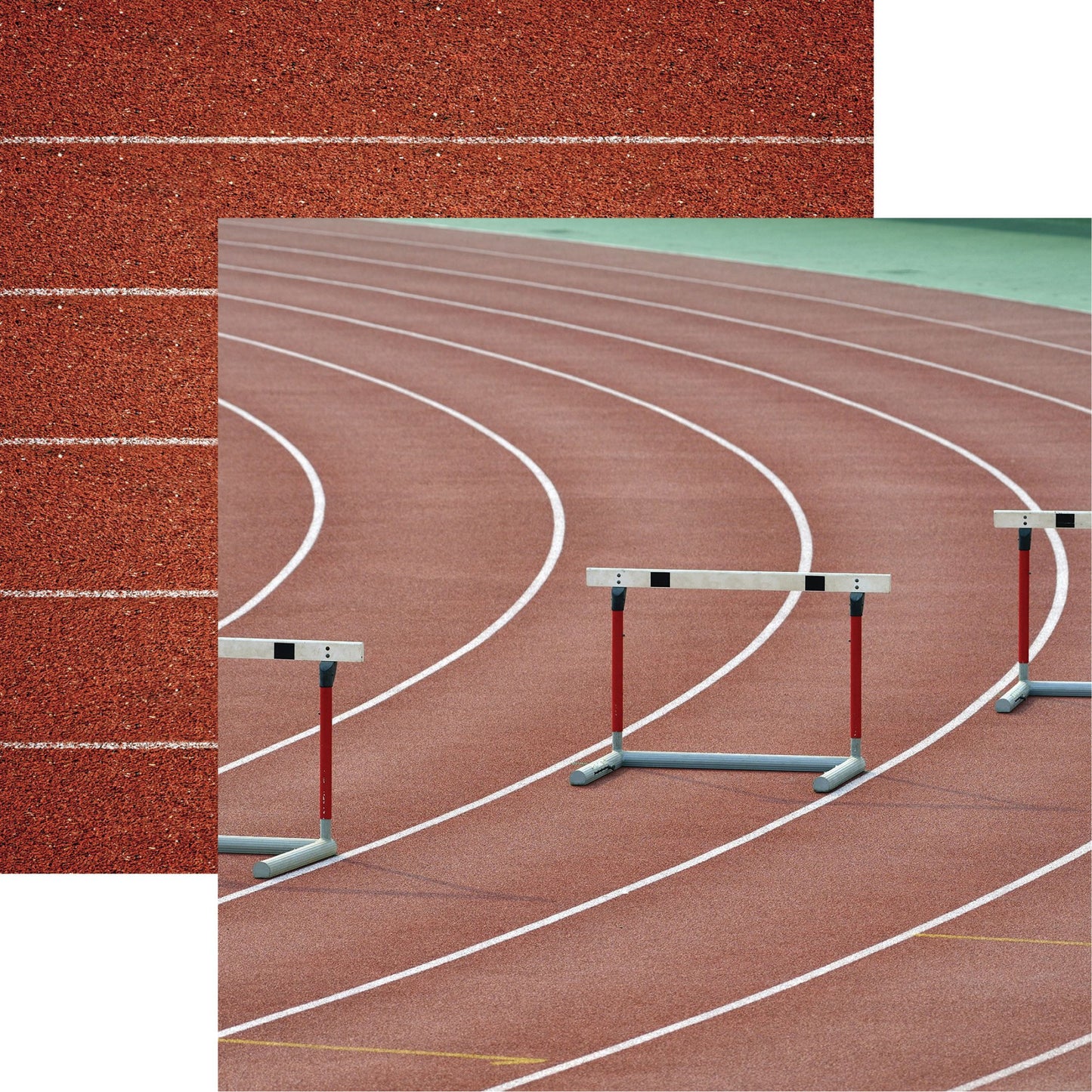 Reminisce Let's Play Track and Field: Hurdle This DS Paper (1 Sheet)