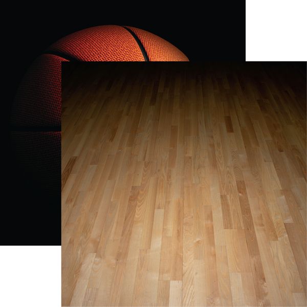 Reminisce Let's Play Women's Basketball: Hardwood DS Paper (1 Sheet)