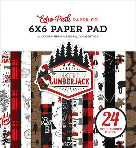 Echo Park DISC - Let's Lumberjack 6x6 pad