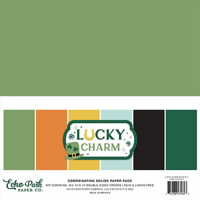 Echo Park: Lucky Charm Solids Kit