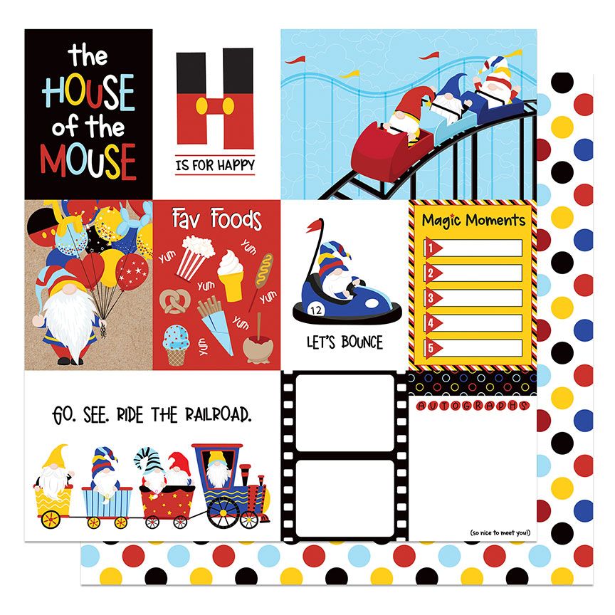 Magical Vacation Collection - Go See Ride DS Paper