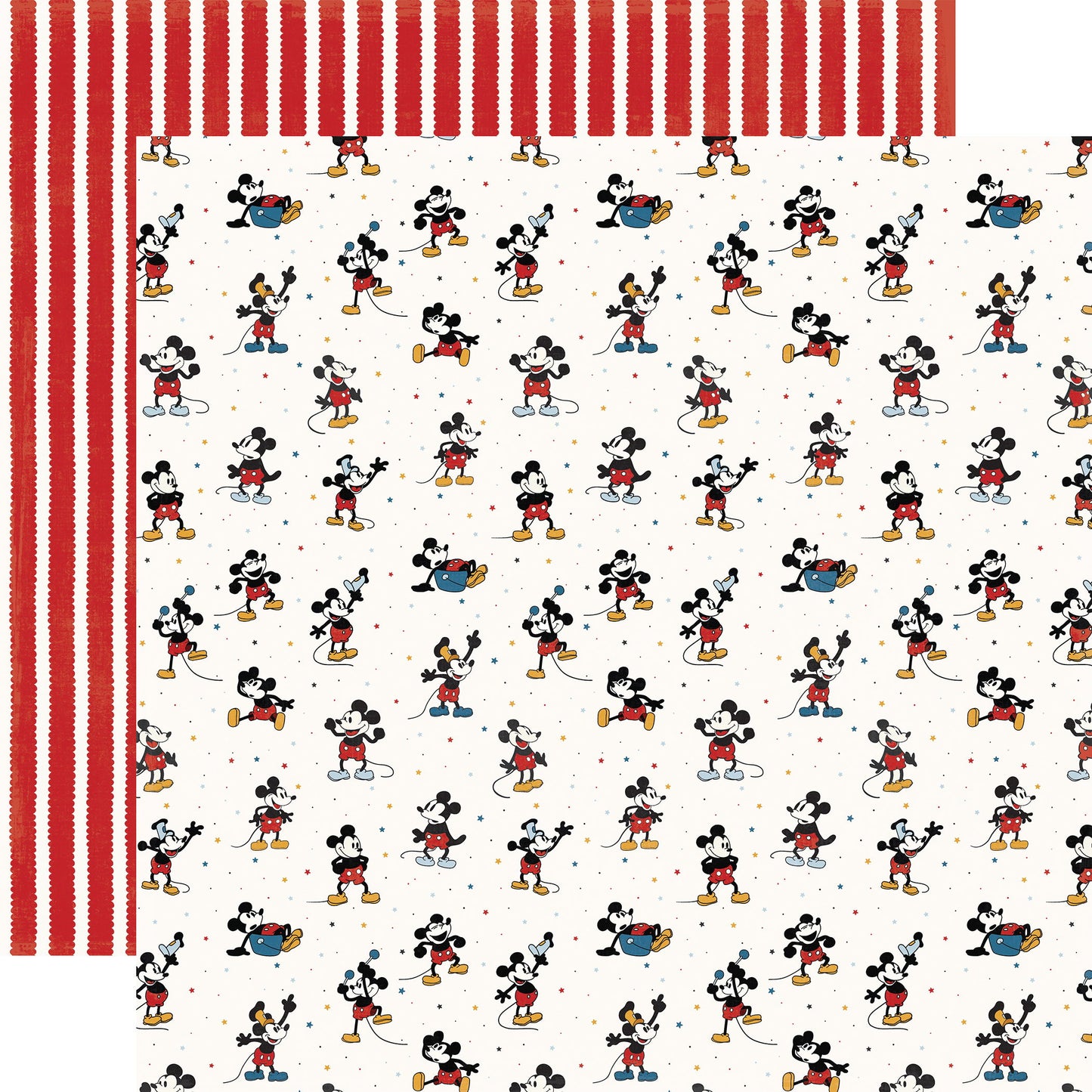 Echo Park Mouse and Me Adventure Mouse DS Paper (1 Sheet)