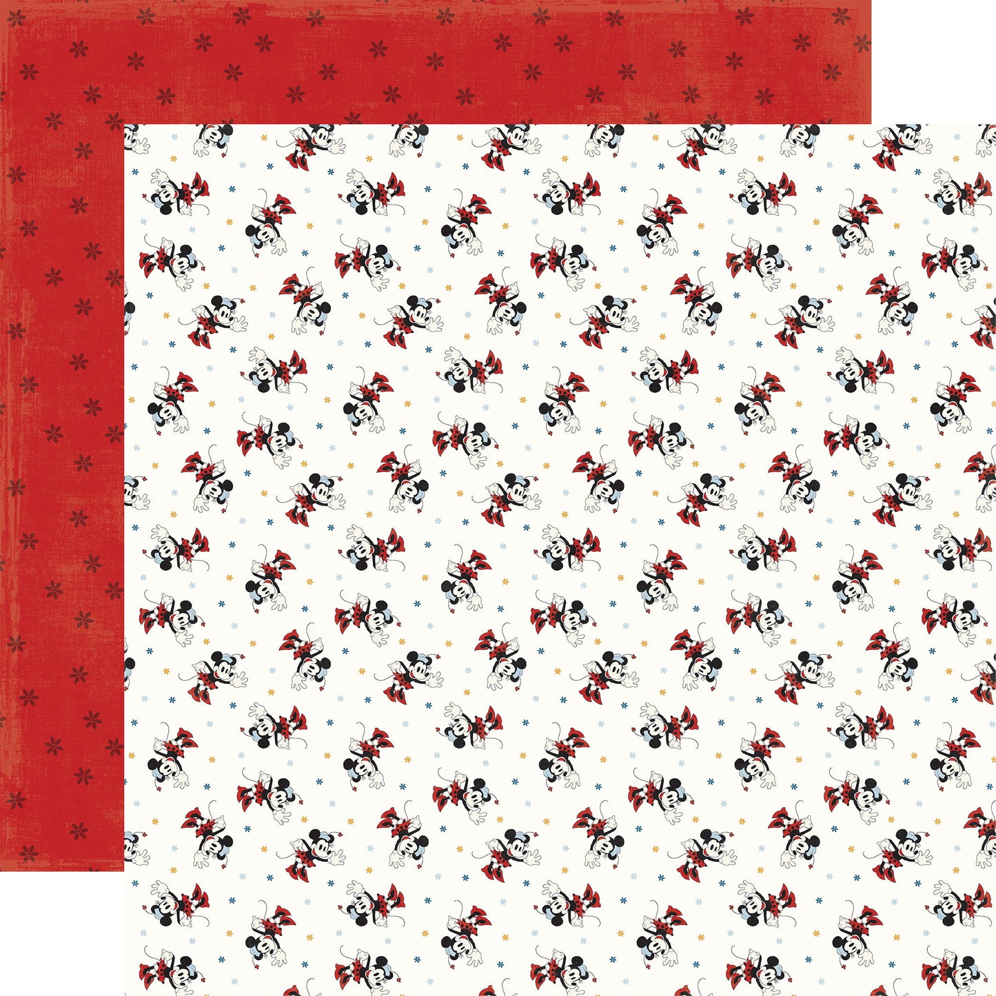 Echo Park Mouse and Me Classic Cartoon Cutie DS Paper (1 Sheet)