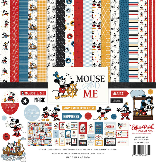 Echo Park Mouse And Me Collection Kit