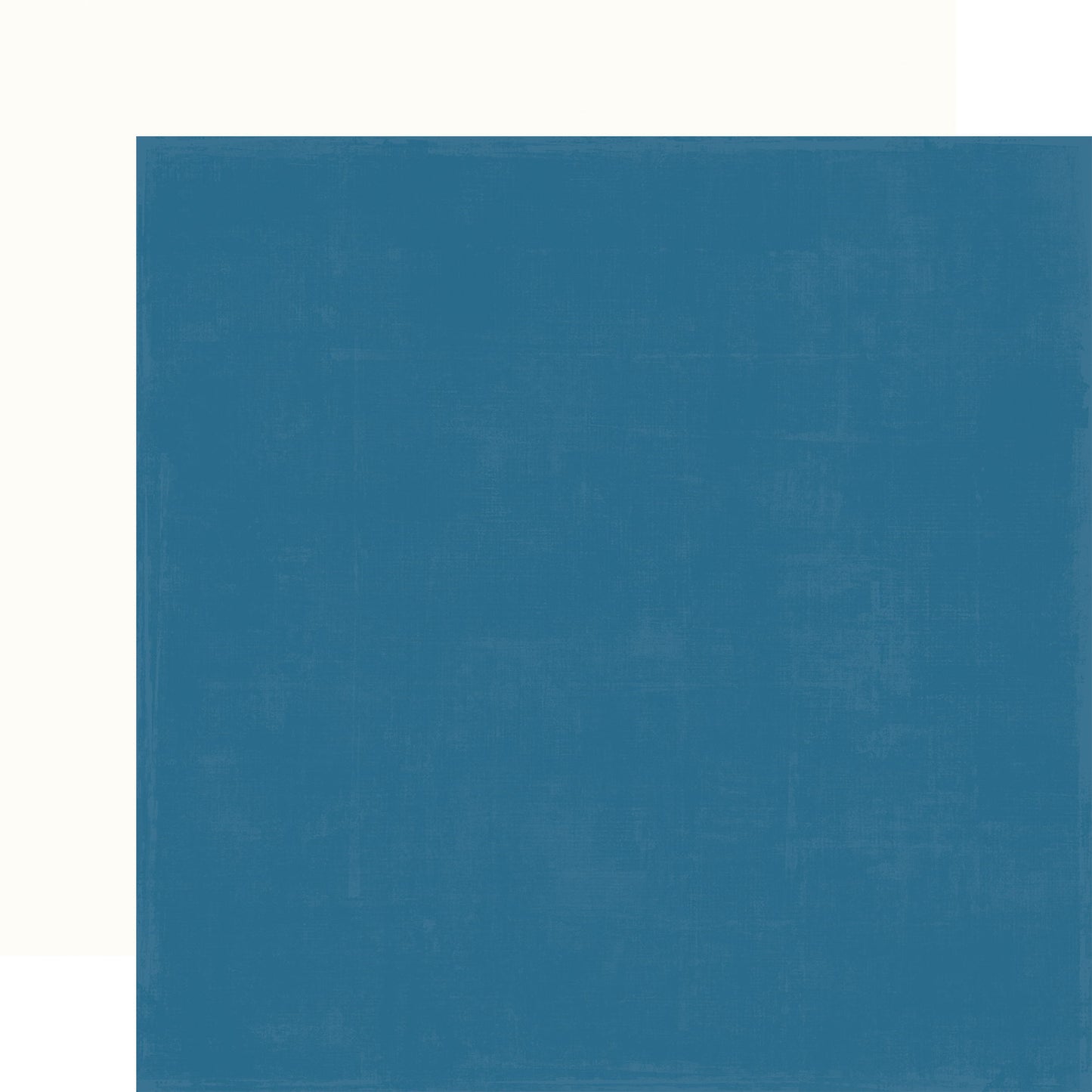 Echo Park Mouse and Me Blue / Cream 12x12 Coordinating Solid DS Paper (1 Sheet)