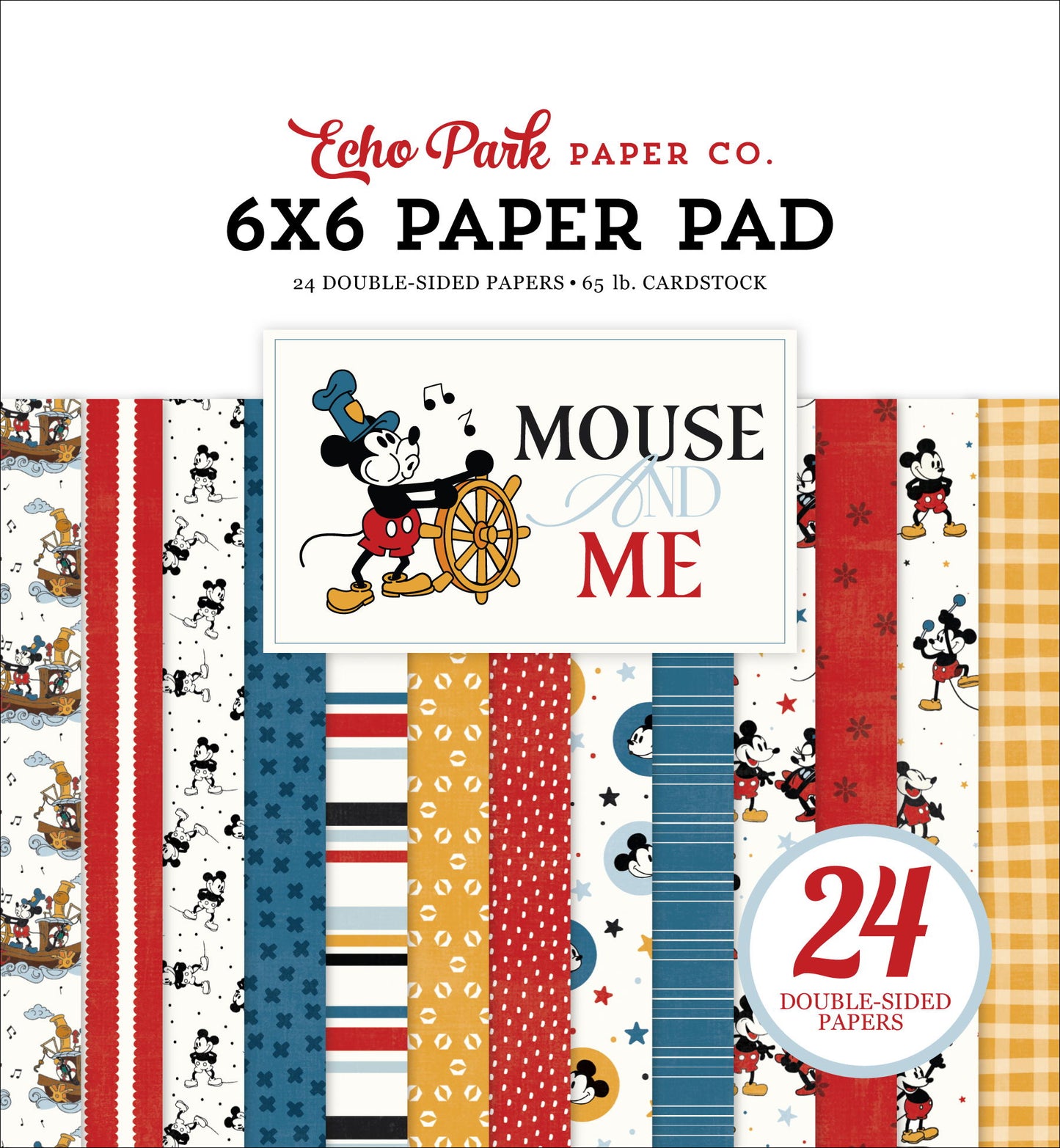 Echo Park Mouse And Me 6x6 Paper Pad