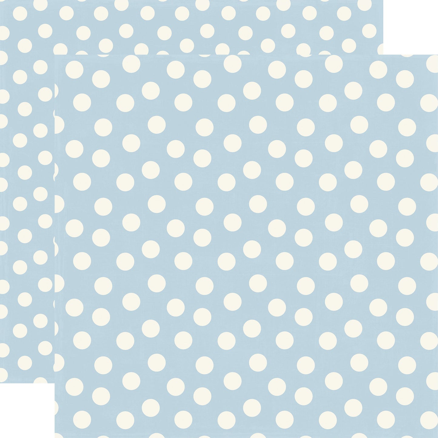 Echo Park Mouse and Me: Light Blue Dot DS Paper (1 Sheet)