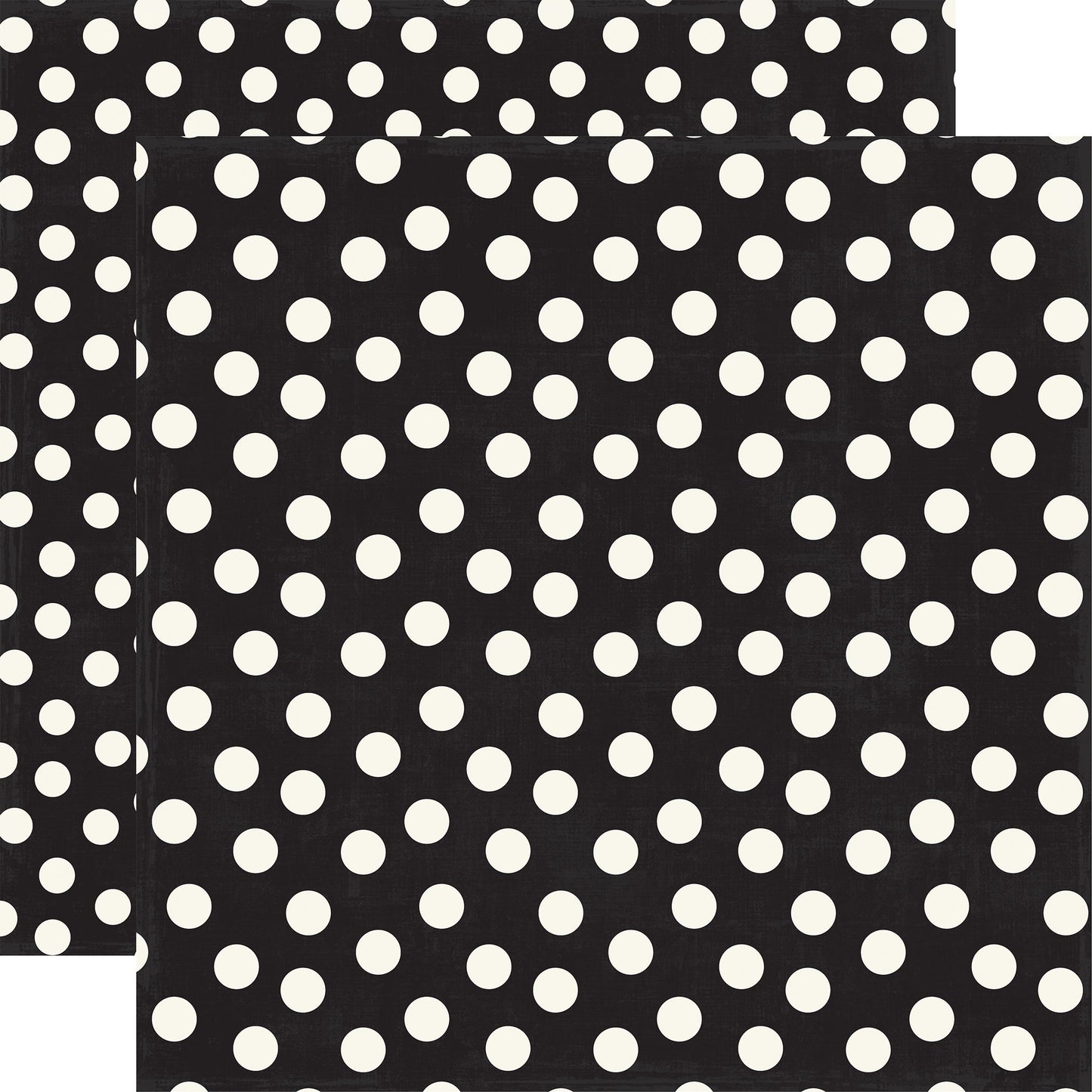 Echo Park Mouse and Me: Black Dot DS Paper (1 Sheet)