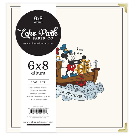 Echo Park Mouse and Me Our Magical Adventure 6X8 Album