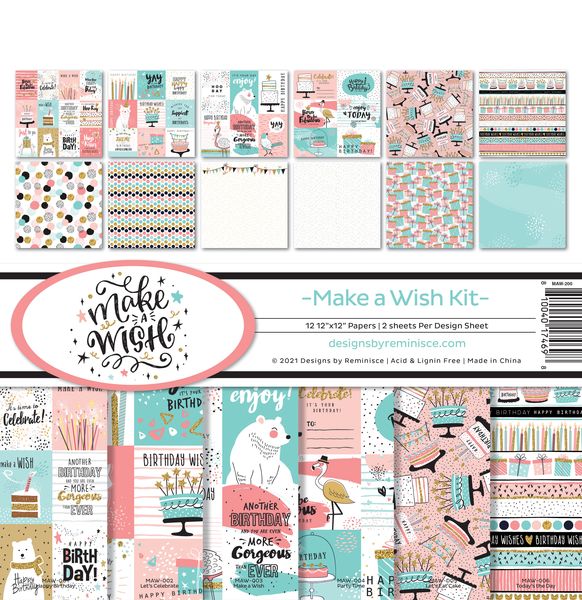 Reminisce Make a Wish Collection Kit