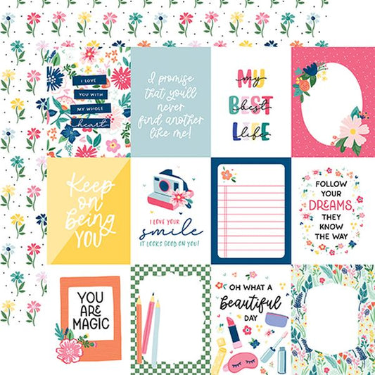 Echo Park My Best Life: 3x4 Journaling Cards