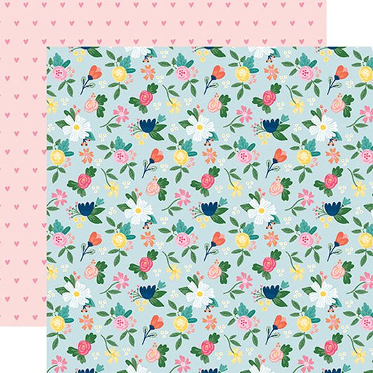 Echo Park My Best Life: Lucky Flowers DS Paper