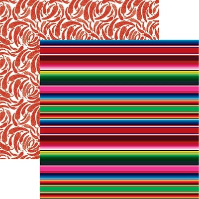 Reminisce Mexico: Mexican Blanket DS Paper (1 Sheet)