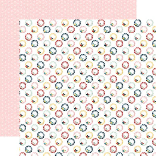Echo Park Mom's Kitchen: Pretty Plates DS Paper (1 Sheet)