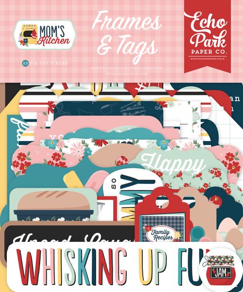 Echo Park Mom's Kitchen Frames & Tags