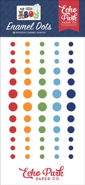 Echo Park My Little Boy Enamel Dots