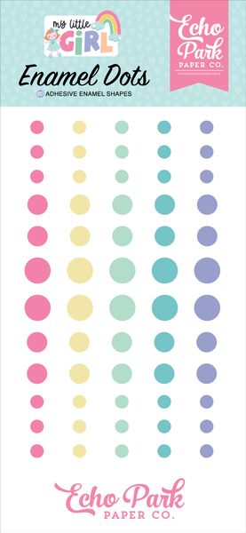 Echo Park My Little Girl Enamel Dots