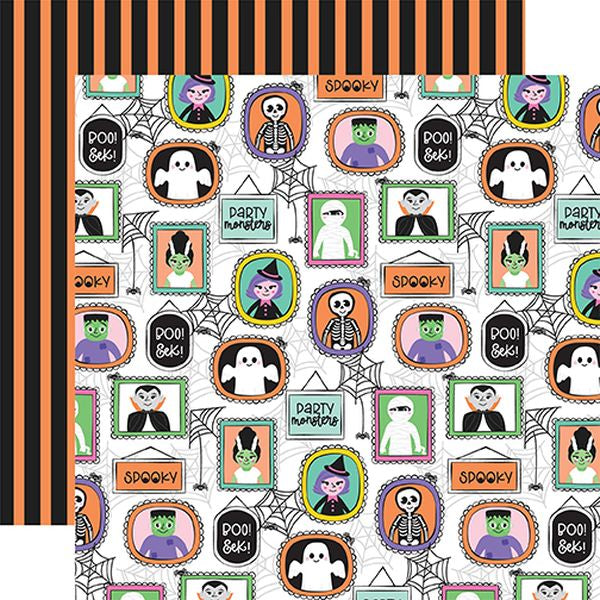 Echo Park Monster Mash - Party Monsters 12x12 Paper