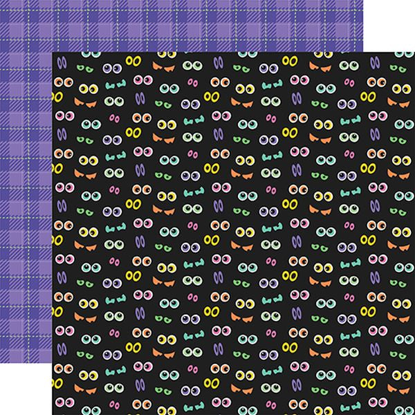 Echo Park Monster Mash Happy Hunting  DS Paper (1 Sheet)