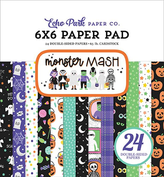 DISC - Echo Park Monster Mash 6x6 Pad