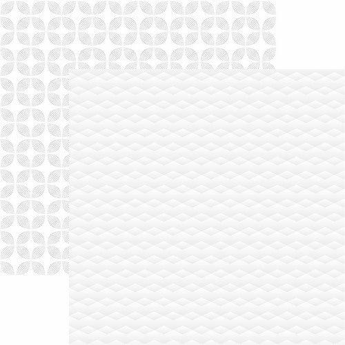 Reminisce Modern Baby: Quilted Scrapbook DS Paper (1 Sheet)