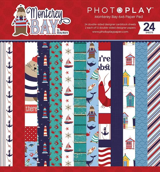 Monterey Bay  6x6 Paper Pad